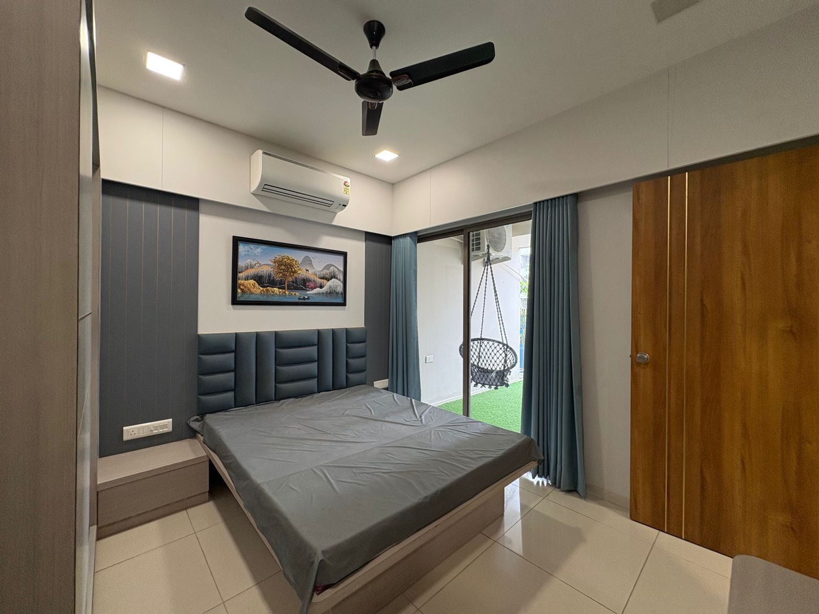 Styled lounge interior