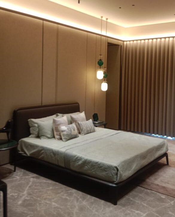 Luxury bedroom interior